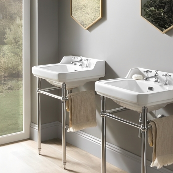 Bayswater Traditional Basin Frame/Wash Stand Chrome