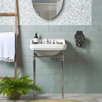 Bayswater Traditional Basin Frame/Wash Stand Chrome