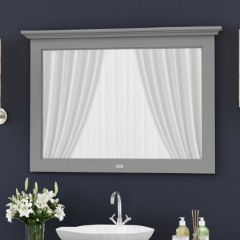 Bayswater Traditional 1000mm Flat Bathroom Mirror | Product Image