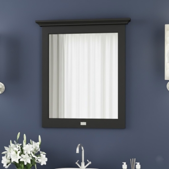 Bayswater Traditional 800mm Flat Bathroom Mirror | Product Image