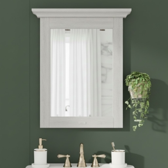 Bayswater Victrion 600mm Flat Bathroom Mirror | Product Image