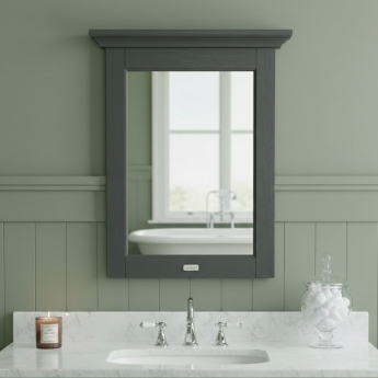 Bayswater Victrion 600mm Flat Bathroom Mirror | Product Image