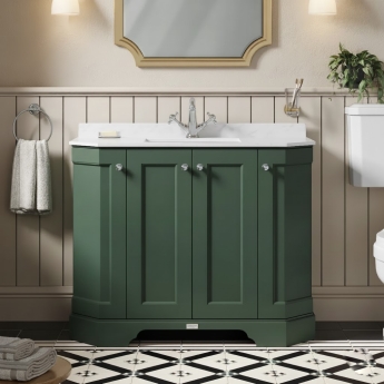 Bayswater Victrion 1000mm 4-Door Floor Standing Vanity Unit | Product Image