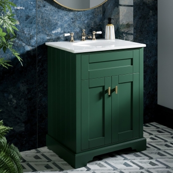Bayswater Victrion 600mm 2-Door Floor Standing Vanity Unit | Product Image