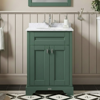 Bayswater Victrion 600mm 2-Door Floor Standing Vanity Unit | Product Image