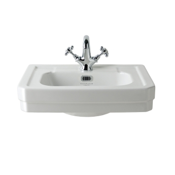 Bayswater Westcott Basin with Frame 550mm Wide - White | Product Image
