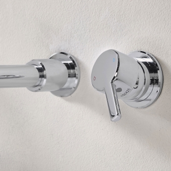 Bristan Altum Basin Mixer Tap Wall Mounted - Chrome | Product Image