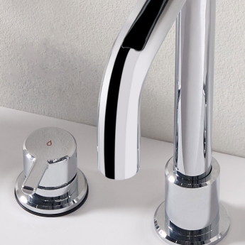 Bristan Altum 3-Hole Basin Mixer Tap Deck Mounted - Chrome | Product Image