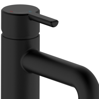 Bristan Altum Basin Mixer Tap Deck Mounted - Black | Product Image