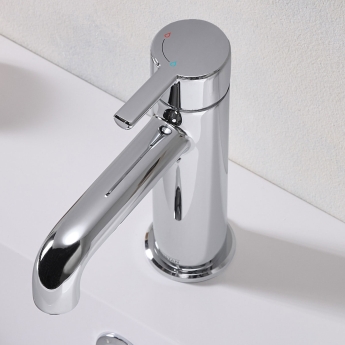 Bristan Altum Eco Start Basin Mixer Tap Deck Mounted - Chrome | Product Image