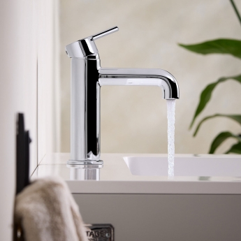 Bristan Altum Eco Start Basin Mixer Tap Deck Mounted - Chrome | Product Image