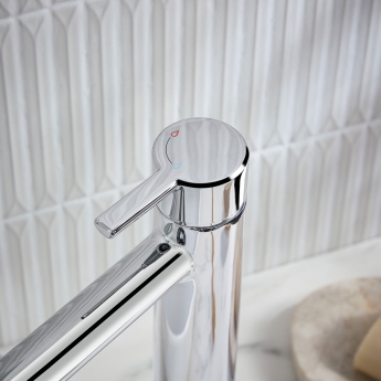 Bristan Altum Eco Start Tall Basin Mixer Tap Deck Mounted - Chrome | Product Image