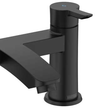 Bristan Apelo Bath Filler Tap Pillar Mounted - Black | Product Image