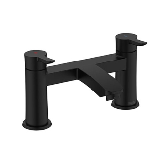 Bristan Apelo Bath Filler Tap Pillar Mounted - Black | Product Image