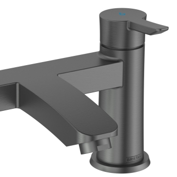 Bristan Apelo Bath Filler Tap Pillar Mounted - Gun Metal | Product Image