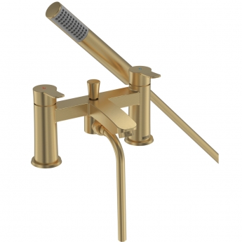 Bristan Appeal Bath Shower Mixer Tap Pillar Mounted - Brushed Brass