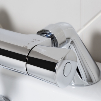 Bristan Artisan TMV2 Thermostatic Bath Shower Mixer Tap - Chrome