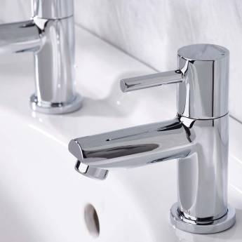 Bristan Blitz Basin Taps Pair - Chrome | Product Image