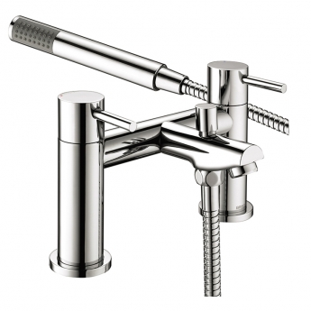 Bristan Blitz Bath Shower Mixer Tap Pillar Mounted - Chrome