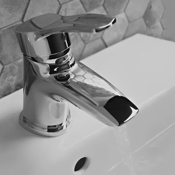 Bristan Capri Basin Mixer Tap and No Waste - Chrome Plated