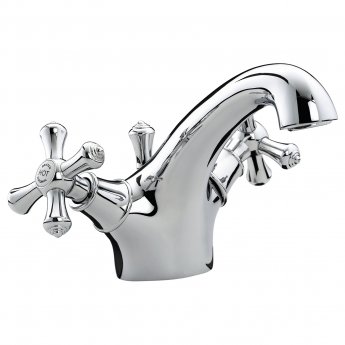 Bristan Colonial Mono Basin Mixer Tap with Pop Up Waste - Chrome