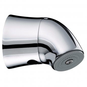 Bristan Commercial Vandal Resistant Exposed Fixed Shower Head - Chrome