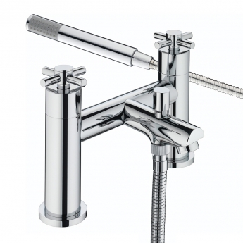 Bristan Decade Bath Shower Mixer Tap Pillar Mounted - Chrome