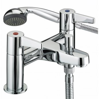 Bristan Design Utility Lever Bath Shower Mixer Tap - Chrome Plated
