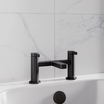 Bristan Elevar Bath Filler Tap - Black
