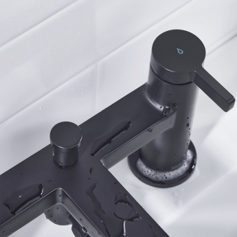 Bristan Elevar Bath Shower Mixer Tap - Black