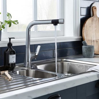 Bristan Gallery Pure Kitchen Sink Mixer Tap - Chrome