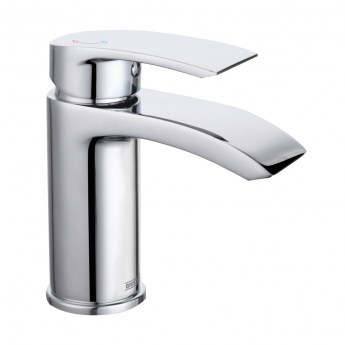 Bristan Gild Eco Start Basin Mixer Tap with Clicker Waste - Chrome