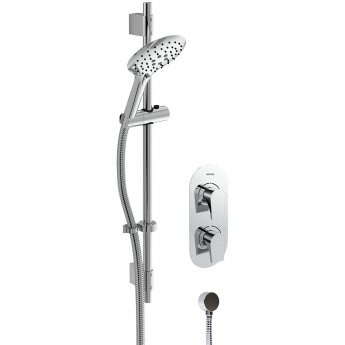Bristan Hourglass Dual Concealed Mixer Shower with Shower Kit