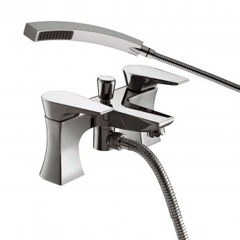 Bristan Hourglass Bath Shower Mixer Tap Pillar Mounted - Chrome