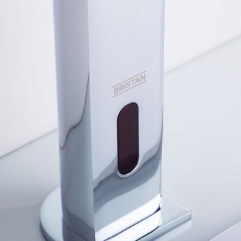 Bristan Commercial Infrared Square Automatic Basin Spout- Chrome