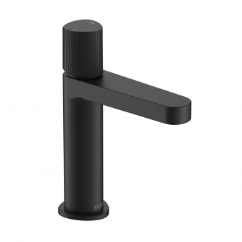 Bristan Liso Basin Mixer Tap with Clicker Waste - Black