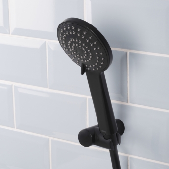 Bristan Mila Bath Shower Mixer Tap Pillar Mounted - Black