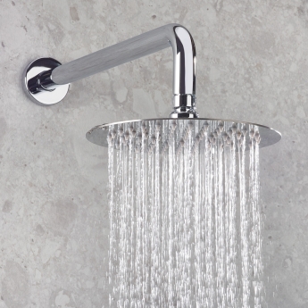 Bristan Molida Dual Concealed Mixer Shower with Shower Kit and Fixed Head - Chrome | Product Image