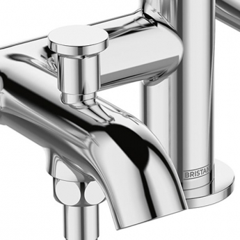 Bristan Naxos Bath Shower Mixer Tap - Chrome