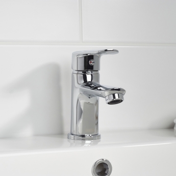Bristan Opus Basin Mixer Tap with Clicker Waste - Chrome