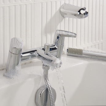 Bristan Orta Bath Shower Mixer Tap - Chrome