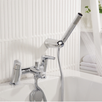 Bristan Orta Bath Shower Mixer Tap - Chrome