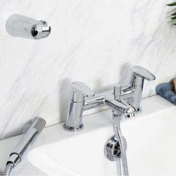 Bristan Orta Bath Shower Mixer Tap - Chrome
