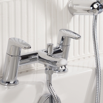 Bristan Orta Bath Shower Mixer Tap - Chrome