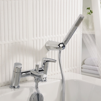 Bristan Orta Bath Shower Mixer Tap - Chrome