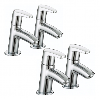 Bristan Orta Basin Taps and Bath Taps - Chrome