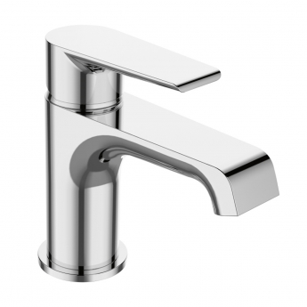 Bristan Polo Basin Mixer Tap with Clicker Waste - Chrome