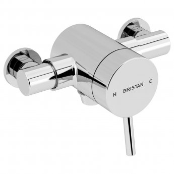 Bristan Prism Exposed Sequential Shower Valve Only - Chrome