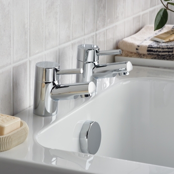 Bristan Prism Bath Taps - Chrome Plated | Product Image