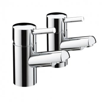 Bristan Prism Bath Taps - Chrome Plated